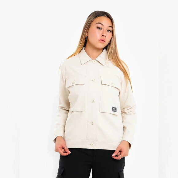 Vans Women’s Clark Chore Jacket in Sandshell Size XS - Picture 3 of 15